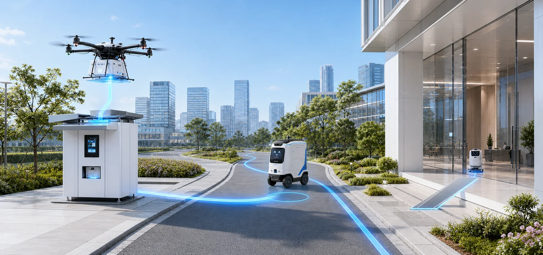Air-ground collaborative delivery